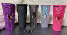 Load image into Gallery viewer, 24oz Rock&#39;n The Mountain Studded Tumblers
